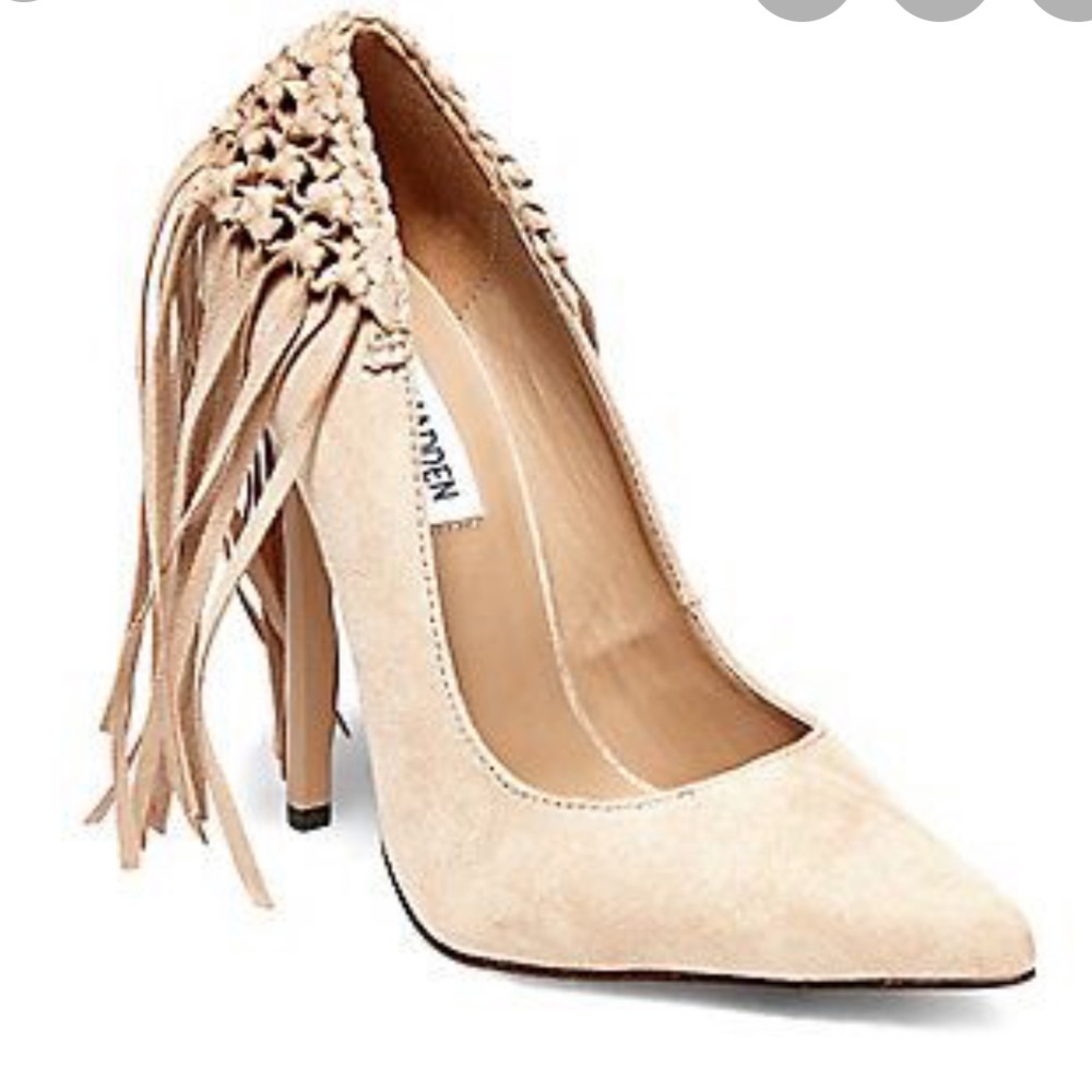 NEW Steve Madden fringed heels